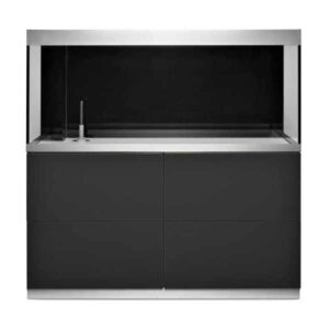 Oase HighLine 400 Anthracite Aquarium & Cabinet Kit (With BioTherm 850)