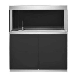 Oase HighLine 300 Anthracite Aquarium & Cabinet Kit (With BioTherm 350)