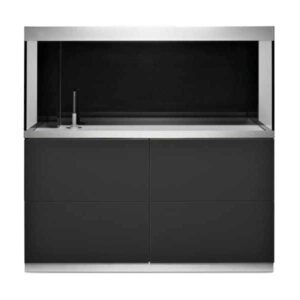 Oase HighLine 400 Anthracite Aquarium & Cabinet Kit (With BioTherm 600)