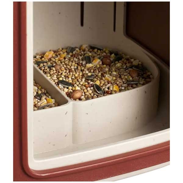 Cosy Bird Feeder 18cm Tuscan Red 4 Cosy Bird Feeder 18cm Tuscan Red - Image 4