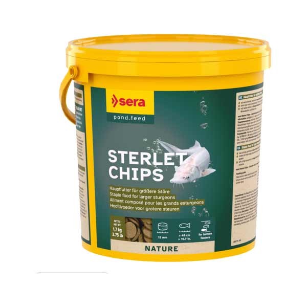 Sera Sterlet Chips 3.8ltr (1.7kg) 1 Sera Sterlet Chips 3.8ltr (1.7kg)