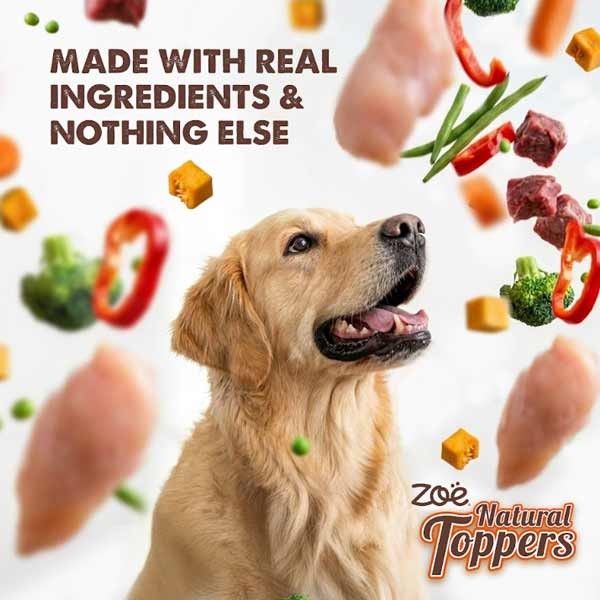 Zoe Natural Toppers Variety Pack 12 x 170g Can 3 Zoe Natural Toppers Variety Pack 12 x 170g Can - Image 3