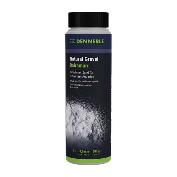 Dennerle Natural Gravel Bairaman 0.1–0.6mm 500g 1 Dennerle Natural Gravel Bairaman 0.1–0.6mm 500g