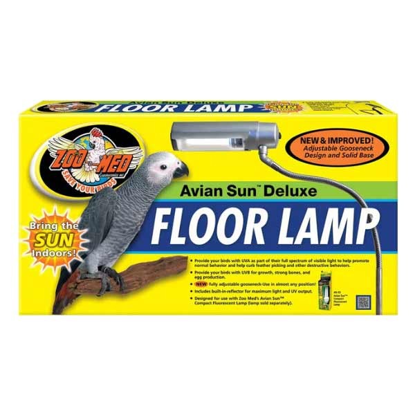Zoo Med Avian Sun Deluxe Floor Lamp 1 Zoo Med Avian Sun Deluxe Floor Lamp