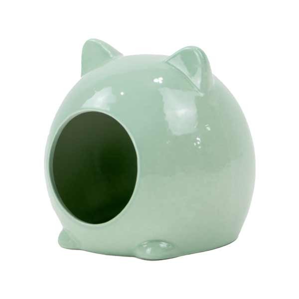 Burrow & Squeak Small Animal Cat Ear Hide 2 Burrow & Squeak Small Animal Cat Ear Hide - Image 2
