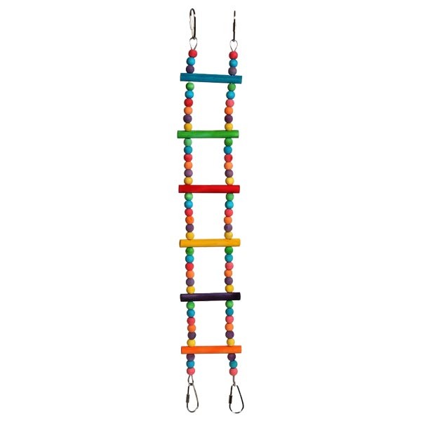 Northern Parrot Coloured Bendy Ladder Parrot Climbing Toy 1 Northern Parrot Coloured Bendy Ladder Parrot Climbing Toy