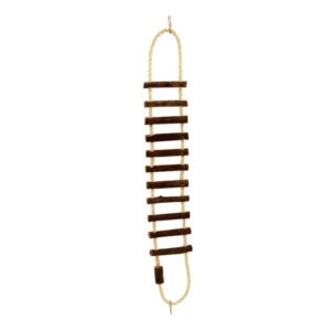 Northern Parrot Large Log Ladder Bridge Parrot Climbing Toy