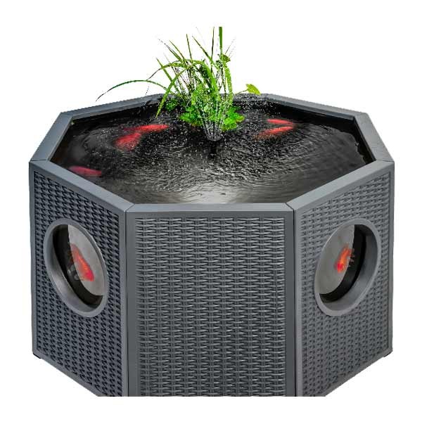Blagdon AquaGarden Raised Fish Pond Large Octagon 1 Blagdon AquaGarden Raised Fish Pond Large Octagon