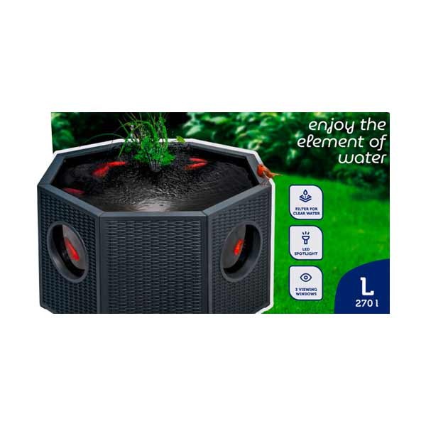 Blagdon AquaGarden Raised Fish Pond Large Octagon 2 Blagdon AquaGarden Raised Fish Pond Large Octagon - Image 2