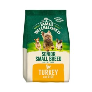 James Wellbeloved Small Breed Turkey & Rice Senior 1.5kg Dry Dog Food