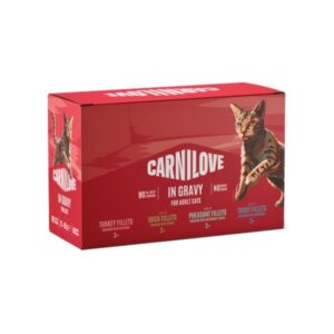 Carnilove Gravy Multipack Adult 12x85g Wet Cat Food