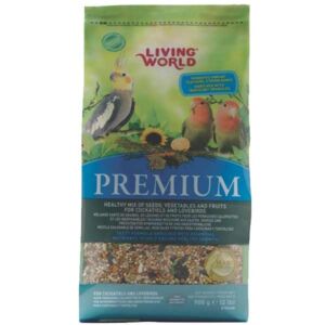 Living World Premium Mix For Cockatiels & Lovebirds 908g