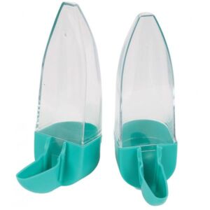 Happy Pet Seed & Water Feeder Twin Pack