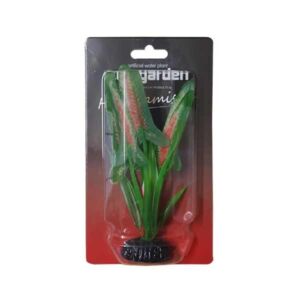 Hugo Kamishi Saggitaria Grn/Rd Silk 13cm