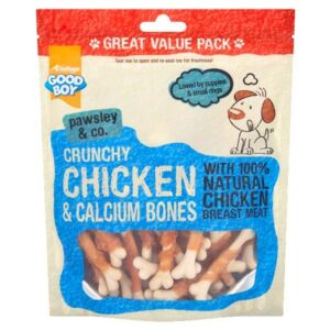 Good Boy Crunchy Chicken & Calcium Bones 350g Dog Treat