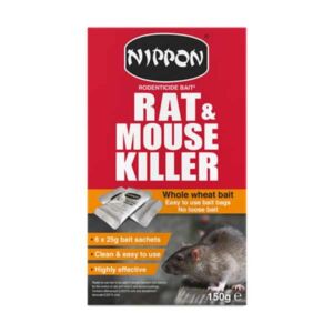Nippon Rodenticide Whole Wheat Bait 150g