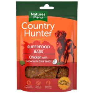 Country Hunter Superfood Bars Chicken 100g Dog Treat