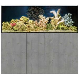 ReefSys 434 Boston Concrete Aquarium & Cabinet