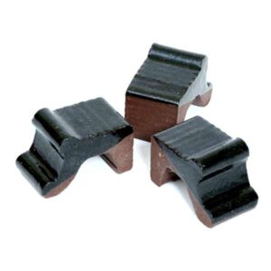 Glazed Black Pot Feet Small 3 Pack