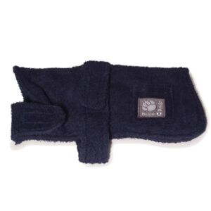 Danish Design Dog Robe Navy 50cm