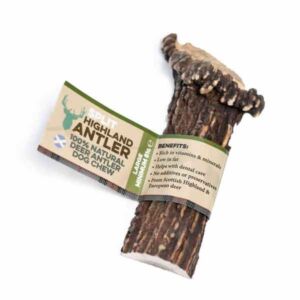 Nova Chews Highland Split Antler 100% Natural Chew Large Single Dog Treat