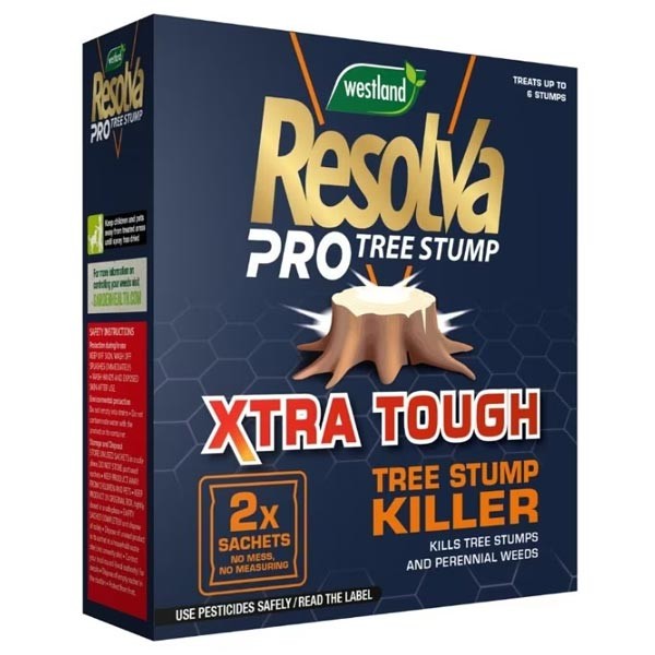 Resolva Pro Xtra Tough Tree Stump Killer Liquid Sachets 2x100ml